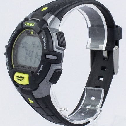 Timex montre Ironman Triathlon 30 robuste tour numérique Indiglo T5K790 hommes de sport