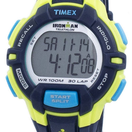 Timex montre Ironman Triathlon 30 robuste tour numérique Indiglo T5K814 hommes de sport