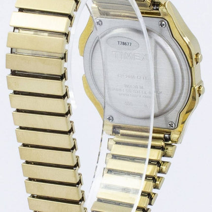 Montre classique de Timex Indiglo chronographe alarme numérique T78677 masculin