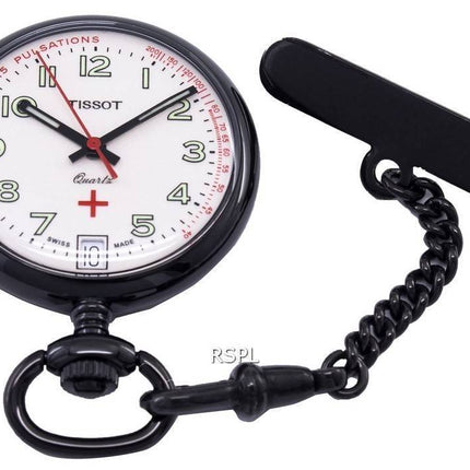 Tissot Pendentifs Poche Petite Infirmiere T81.7.224.92 T81722492 Montre De Poche À Quartz