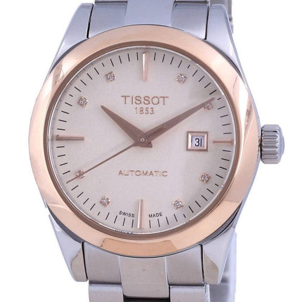 Montre femme Tissot T-Gold T-My Lady Diamond Accents en or 18 carats automatique T930.007.41.266.00 T9300074126600