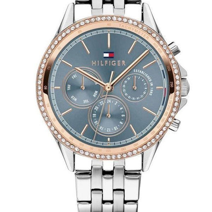 Montre Femme Tommy Hilfiger Ari Crystal Accents Multifonction Cadran Gris Quartz 1781976