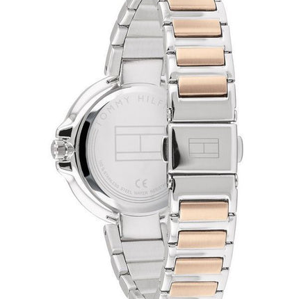 Montre Femme Tommy Hilfiger Deux Tons Acier Inoxydable Or Rose Multi Cadran Quartz 1782127
