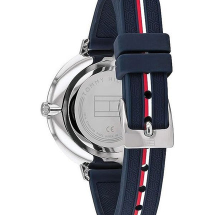 Montre Femme Tommy Hilfiger Marine Bracelet Silicone Cadran Bleu Quartz 1782154