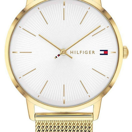 Montre femme Tommy Hilfiger Alex cadran blanc ton or en acier inoxydable à quartz 1782245
