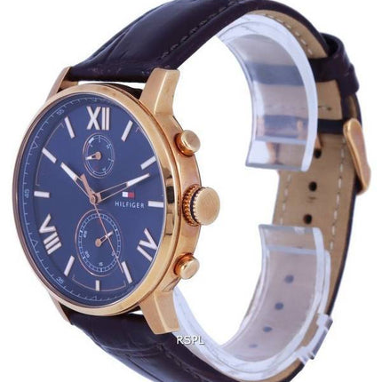 Montre Tommy Hilfiger Herren en acier inoxydable doré rose à quartz TH-1791308.G pour homme
