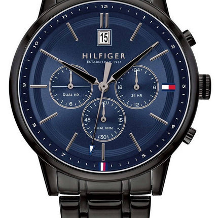 Montre Homme Tommy Hilfiger Kyle Chronographe Cadran Bleu Quartz 1791633