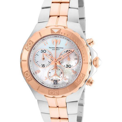 Montre TechnoMarine Pearl mer Collection chronographe TM-715002 féminin