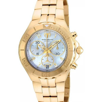 Montre TechnoMarine Pearl mer Collection chronographe TM-715003 féminin