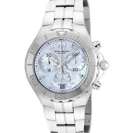 Montre TechnoMarine Pearl mer Collection chronographe TM-715014 féminin