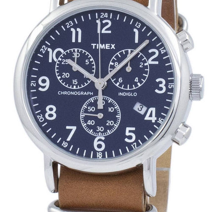 Weekender Timex Indiglo Chronographe Quartz TW2P62300 montre homme