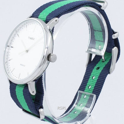Weekender Timex Indiglo Quartz de Fairfield TW2P90800 montre unisexe