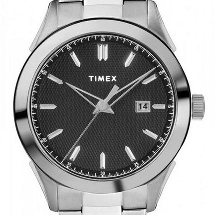 Montre Homme Timex Torrington Cadran Noir Acier Inoxydable Quartz TW2R90600