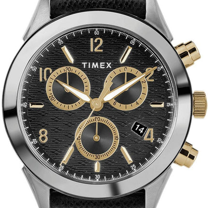Montre Timex Torrington Chronographe Bracelet Cuir Quartz TW2R90700 Homme