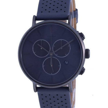 Timex Fairfield Supernova chronographe bracelet en cuir Quartz TW2R97800 montre homme