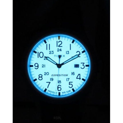 Montre pour homme Timex Expedition North Sierra avec bracelet en tissu et cadran blanc à  quartz TW2V22800