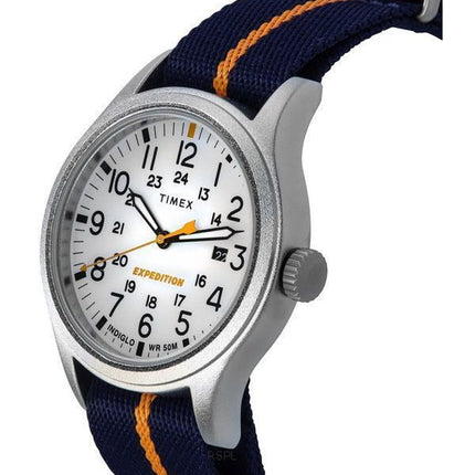 Montre pour homme Timex Expedition North Sierra avec bracelet en tissu et cadran blanc à  quartz TW2V22800