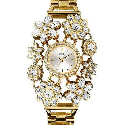 Guess montre couleur or Bouquet cristal Quartz U0138L2 féminin