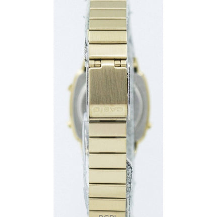 Montre Casio numérique à quartz LA670WGA-1DF pour femme, en acier inoxydable, avec alarme et minuteur, remise à neuf