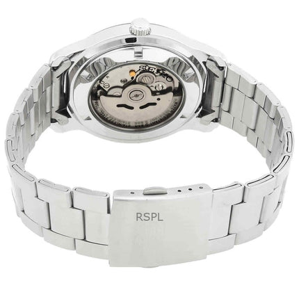 Montre homme Seiko 5 SNKP15K1 automatique en acier inoxydable avec cadran blanc, remise à neuf