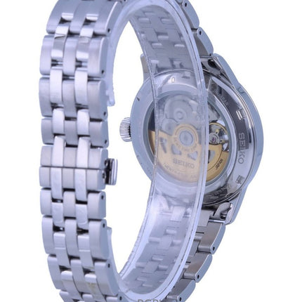 Montre Seiko Presage Cocktail Time Blue Acapulco Open Heart Automatic SSA439J1 pour homme remise à neuf