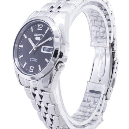 Montre homme Seiko 5 21 rubis, cadran noir, automatique, SNK393K1, remise à neuf