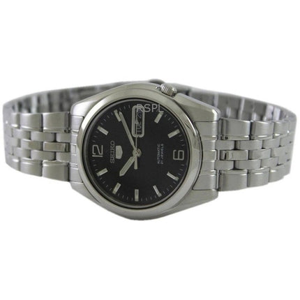 Montre homme Seiko 5 21 rubis, cadran noir, automatique, SNK393K1, remise à neuf