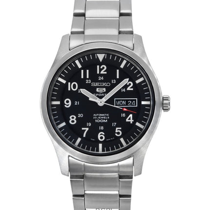 Montre homme Seiko 5 Sports automatique à cadran noir SNZG13K1 reconditionnée