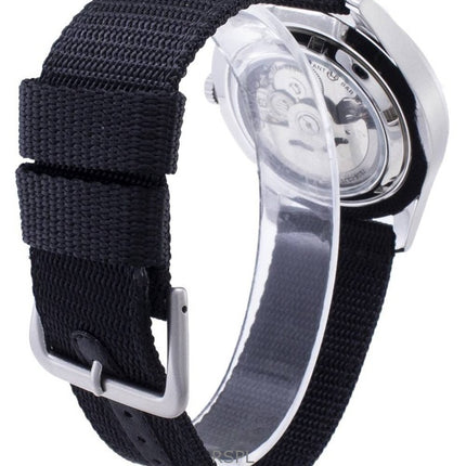 Montre homme Seiko SNZG15J1 automatique sport à cadran noir reconditionnée
