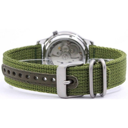 Montre homme Seiko 5 automatique à cadran vert militaire SNK805K2 remise à neuf