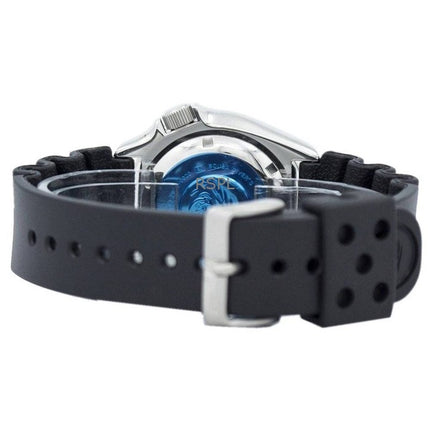 Montre de plongée automatique Seiko SKX007J1 200 m à cadran noir, remise à neuf