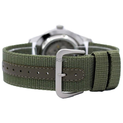 Montre homme Seiko 5 Military Green Dial Automatic Sports SNZG09K1 remise à neuf