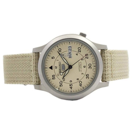 Montre automatique Seiko 5 Military SNK803K2 pour homme, bracelet en nylon, remise à neuf