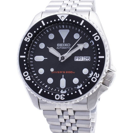 Montre de plongée automatique Seiko SKX007K2 pour homme, cadran noir, remise à neuf