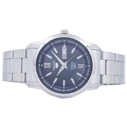 Montre homme Seiko 5 automatique à cadran bleu SNKP17J1 reconditionnée, fabriquée au Japon