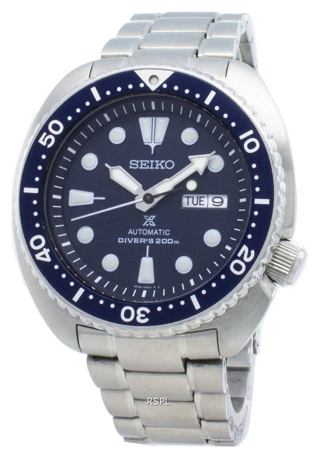 Remise à neuf Seiko Prospex Turtle SRP773 SRP773K1 SRP773K Montre de plongée automatique 200M pour homme