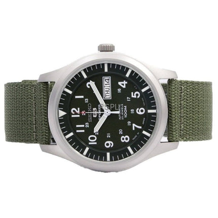 Montre homme Seiko 5 Military Automatic Sports SNZG09J1 reconditionnée, fabriquée au Japon