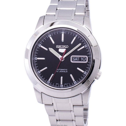 Montre homme Seiko 5 automatique à cadran noir SNKE53K1 remise à neuf