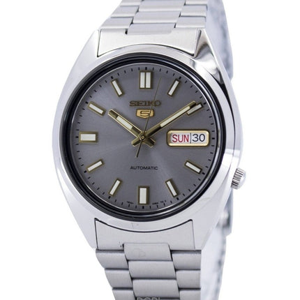 Montre homme Seiko 5 automatique à cadran gris SNXS75K1 remise à neuf