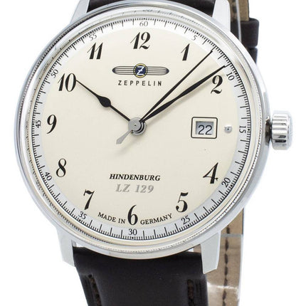Remise à neuf de montre pour homme Zeppelin Hindenburg LZ129 7046-4 70464 Quartz