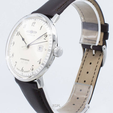 Remise à neuf de montre pour homme Zeppelin Hindenburg LZ129 7046-4 70464 Quartz