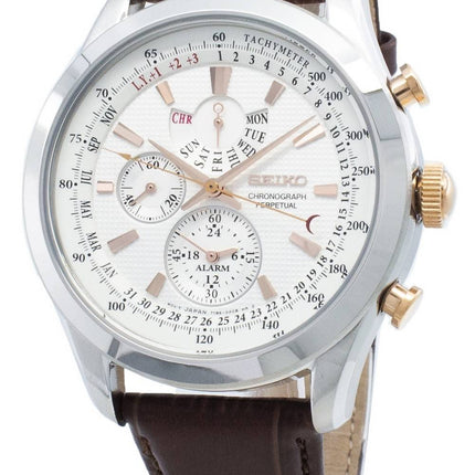 Montre Homme Seiko Chronographe SPC129 SPC129P1 SPC129P Perpetual remise à neuf