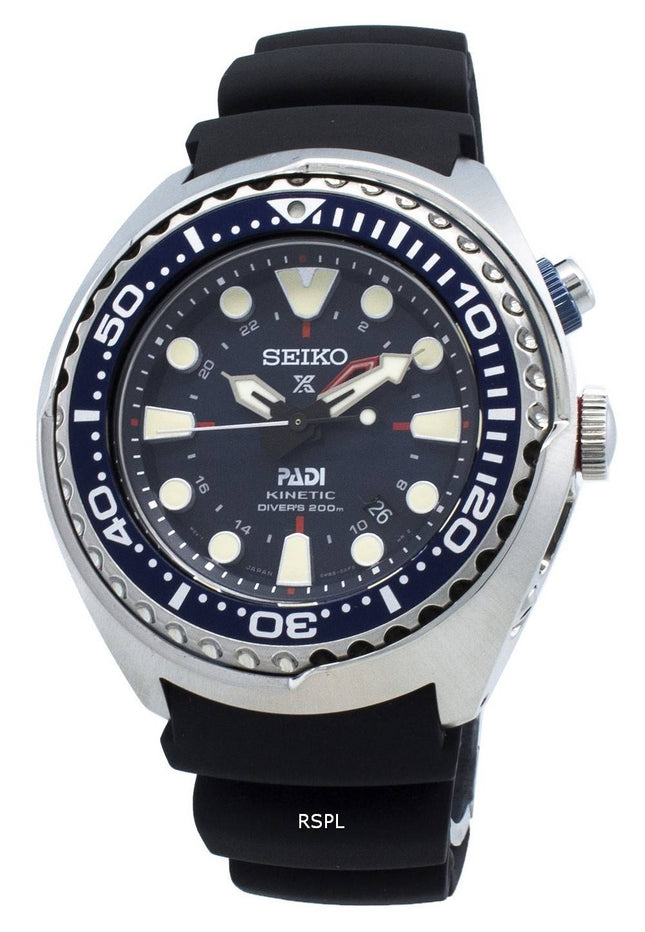 Remise à neuf Seiko Prospex SUN065 SUN065P1 SUN065P Montre cinétique Kinetic PADI Edition Diver 200M