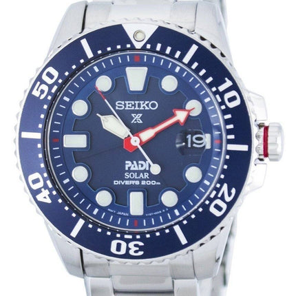 Montre pour homme Seiko Prospex PADI Special Edition Solar Diver SNE435 SNE435P1 SNE435P 200M remise à neuf