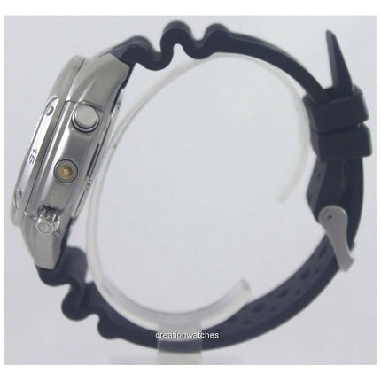 Montre de plongée à quartz Citizen Aqualand Promaster JP1060-01Y 200M pour homme avec bracelet en caoutchouc et cadran orange