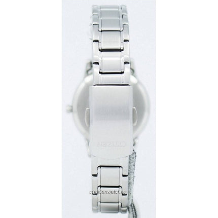 Montre Citizen FE1081-59E pour femme en acier inoxydable avec cadran noir Eco-Drive reconditionnée