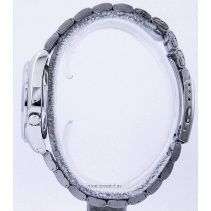 Montre homme Seiko 5 en acier inoxydable avec cadran noir automatique SNK361K1 remise à neuf