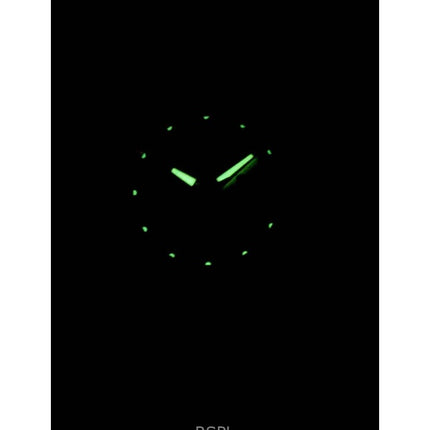 Montre pour femme Seiko 5 en acier inoxydable doré avec cadran doré automatique SYMA04K1 remise à neuf
