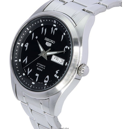 Montre homme Seiko 5 SNKP21J1 automatique en acier inoxydable avec cadran noir reconditionné