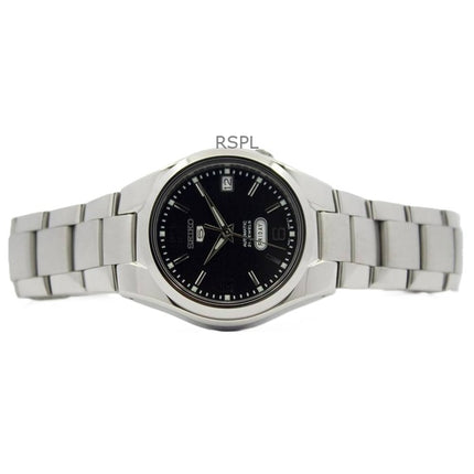 Montre homme Seiko 5 en acier inoxydable avec cadran noir automatique SNK623K1 remise à neuf